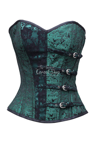 Hajen Brocade Overbust Corset