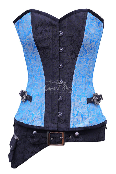 Manville Steampunk Overbust Corset - Corsets Queen US-CA