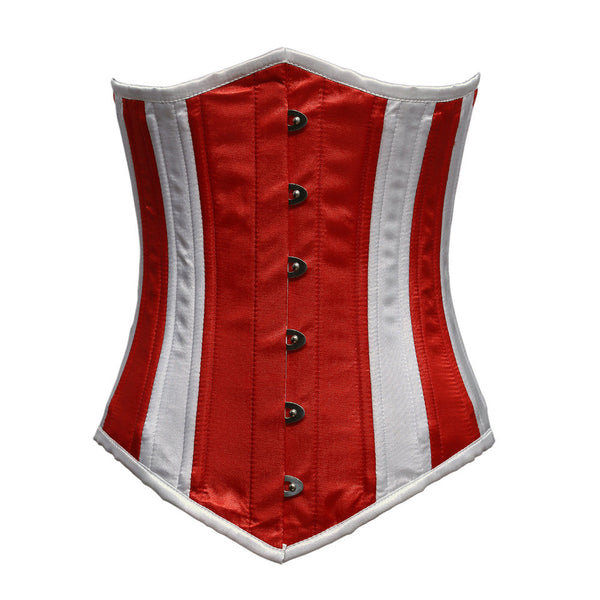 May Satin Waist Training Corset - Corsets Queen US-CA