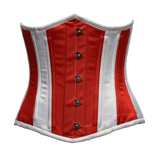 Maya Satin Waist Training Corset - Corsets Queen US-CA