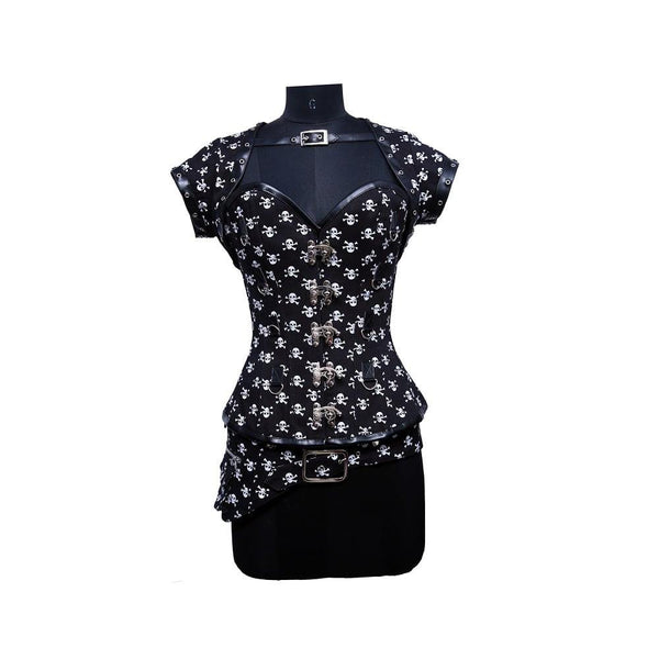 Miyah Steampunk Overbust Corset - Corsets Queen US-CA