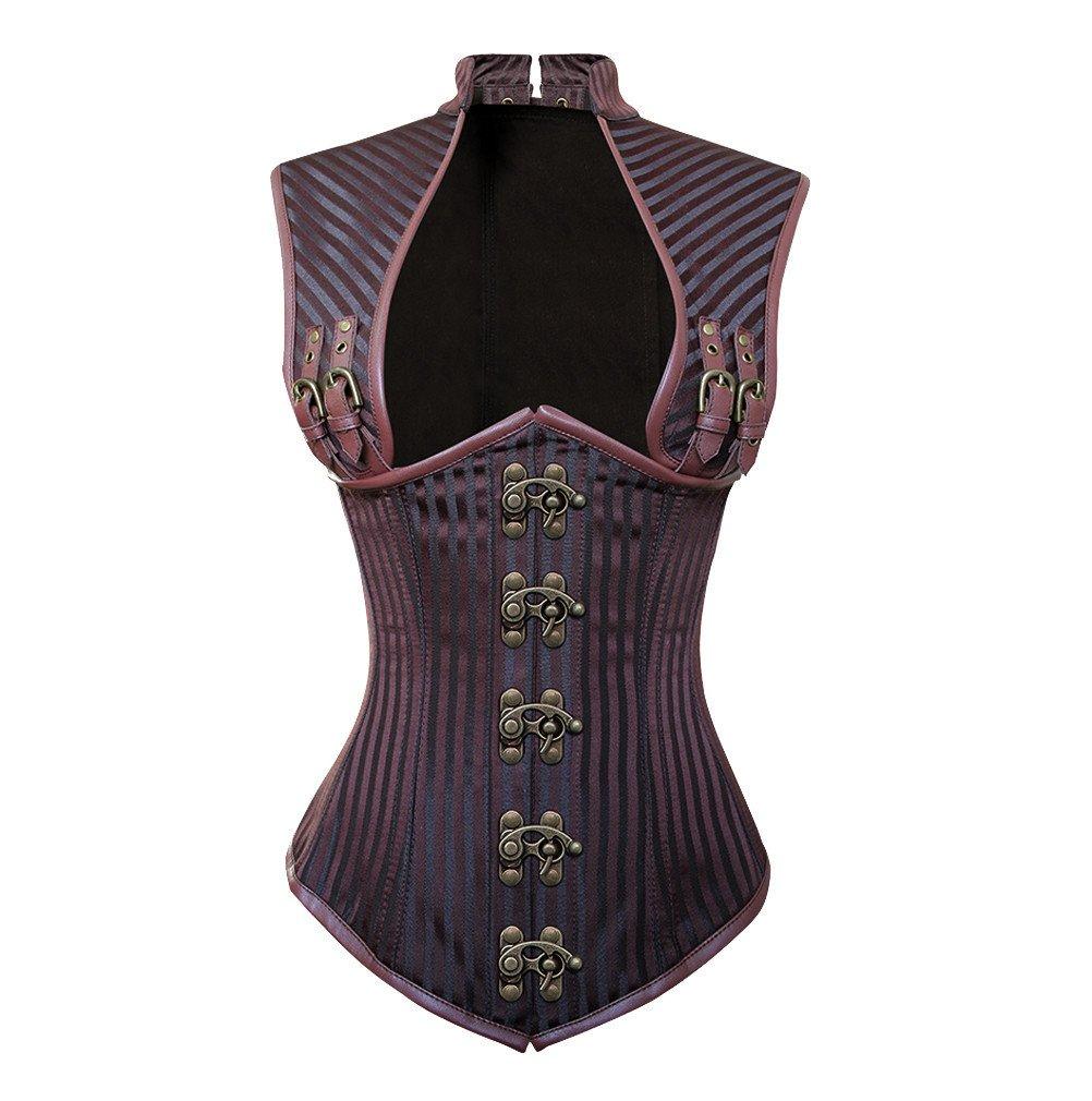 Odalys Steampunk Steel Bone Corset - Corsets Queen US-CA