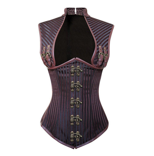 Odalys Steampunk Steel Bone Corset - Corsets Queen US-CA