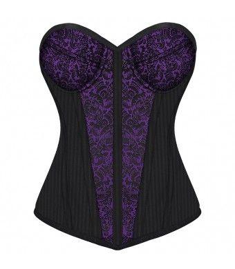 Frederico Gothic Overbust Fashion Corset With Cups