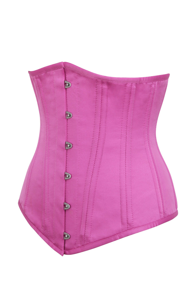 Liliana Longline Dark Pink Underbust Waist Training Corset – Corsets Queen  AU