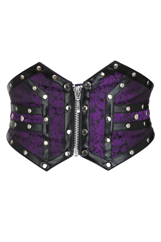 Shyaenne Purple Corset Belt - Corsets Queen US-CA