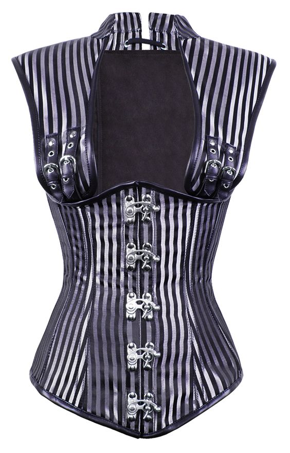 Konau Gothic Corset with Shoulder Straps